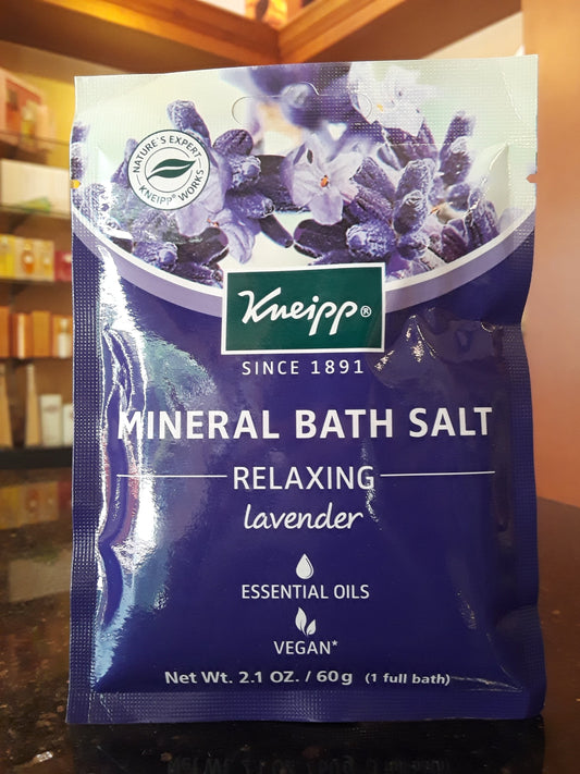 Lavender mineral bath salts