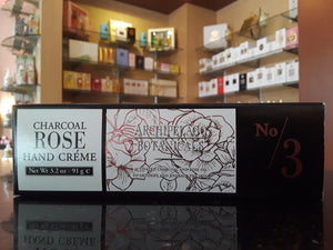 Charcoal Rose hand creme