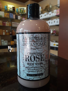 Charcoal Rose body wash