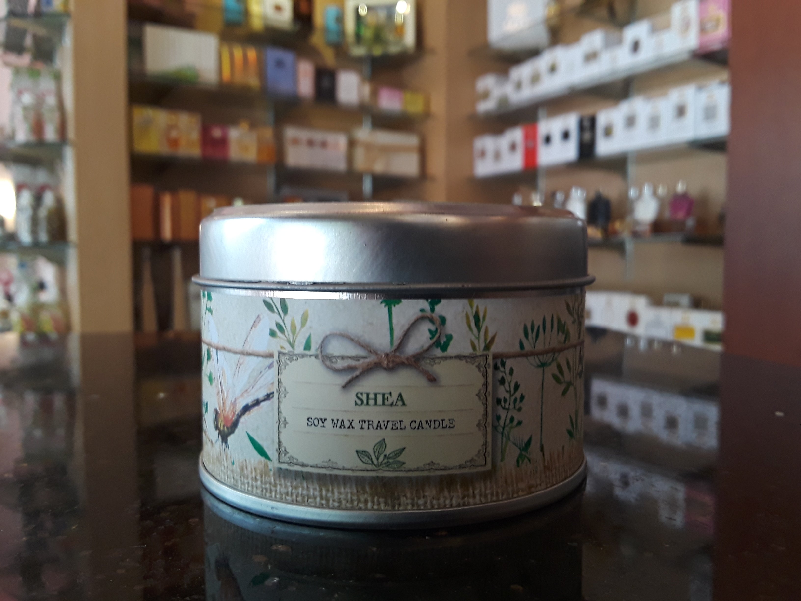 Shea travel candle