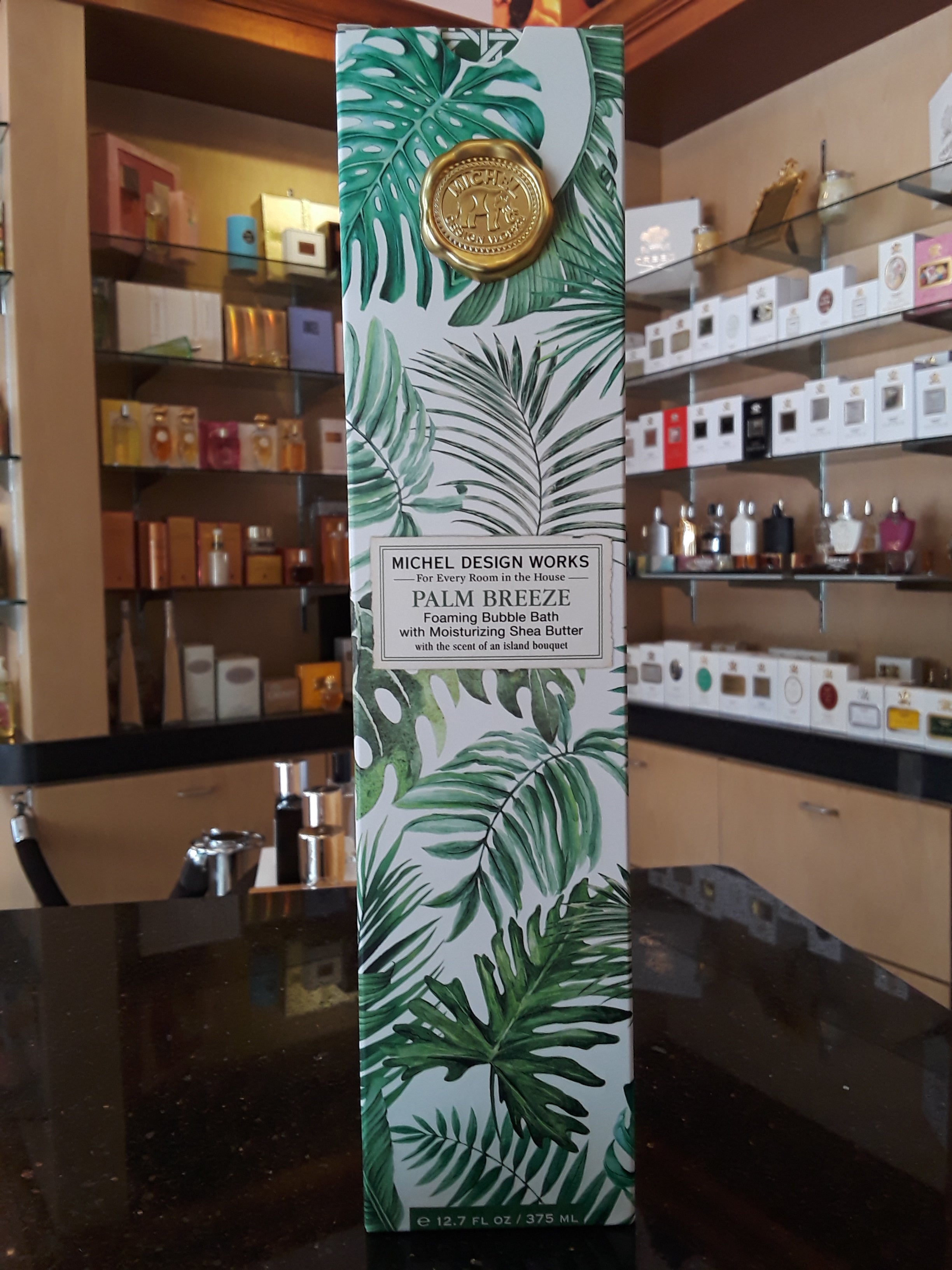 Palm Breeze bubble bath