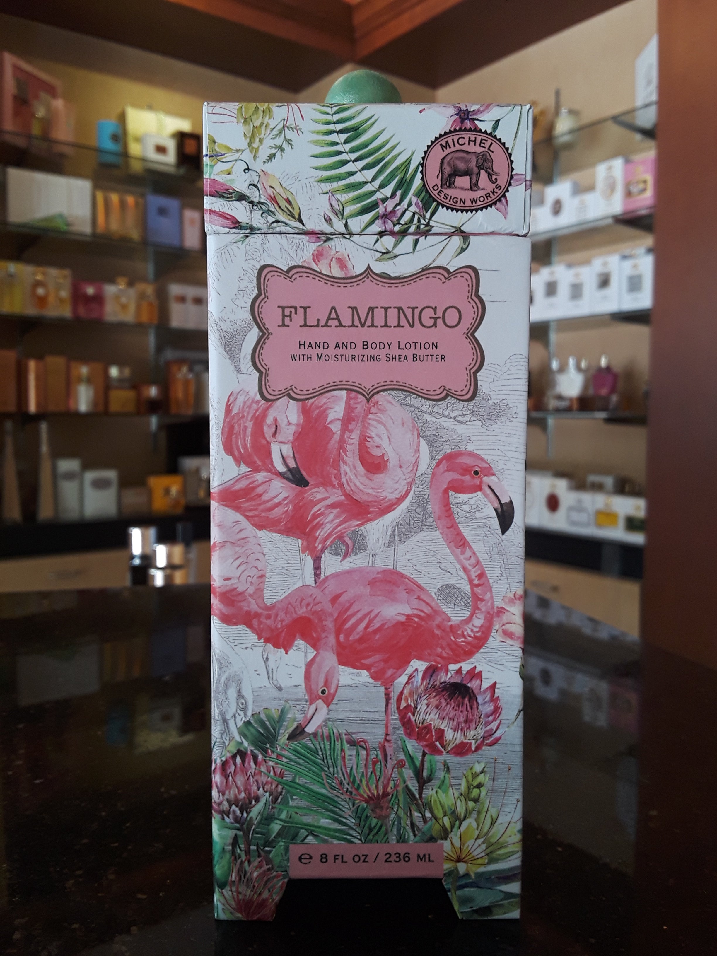 Flamingo lotion