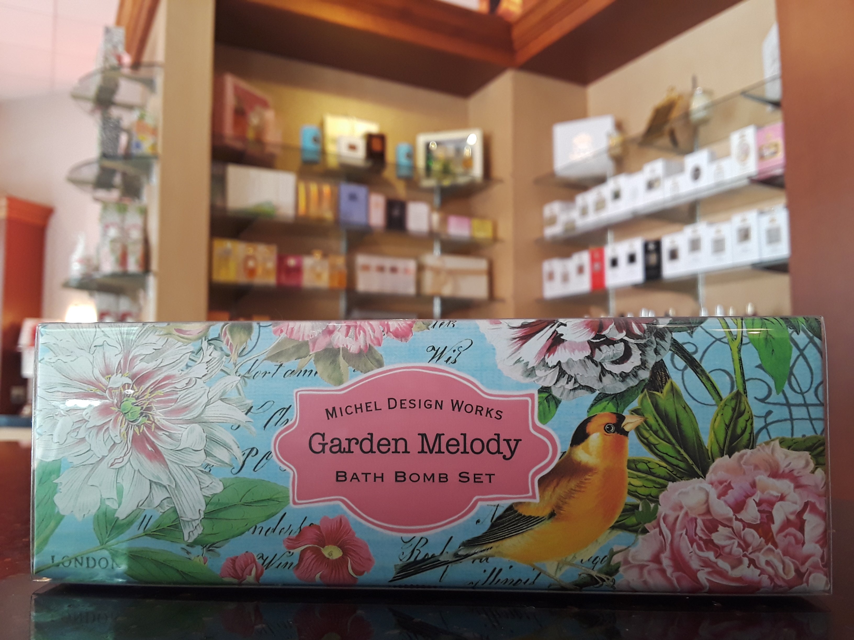 Garden Melody bath bombs