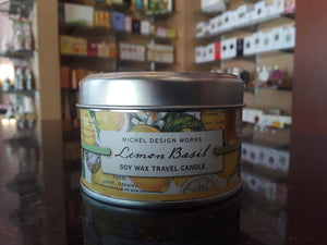Lemon Basil travel candle