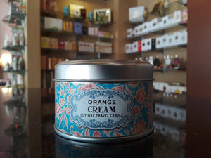 Orange Cream travel candle