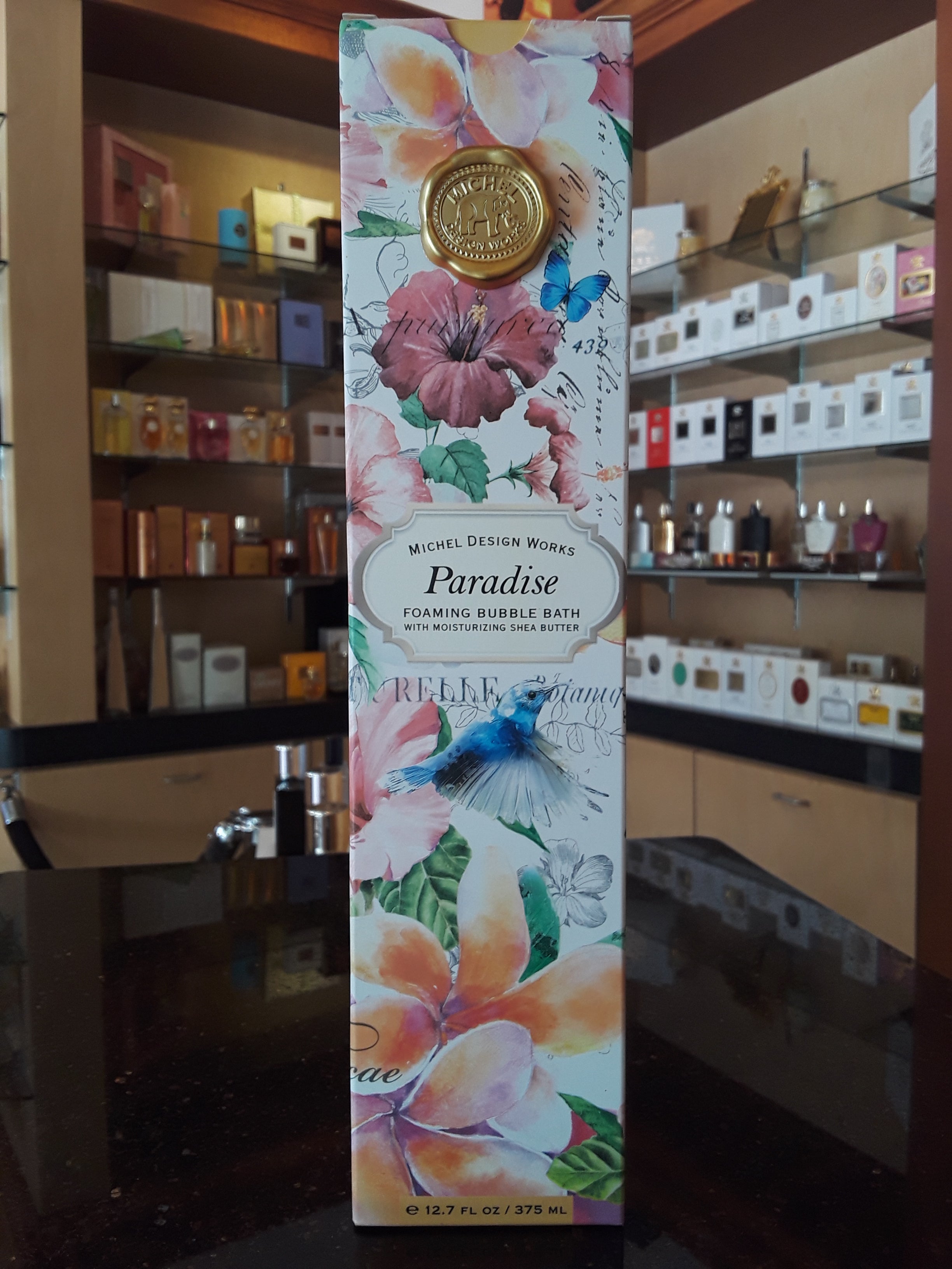 Paradise bubble bath