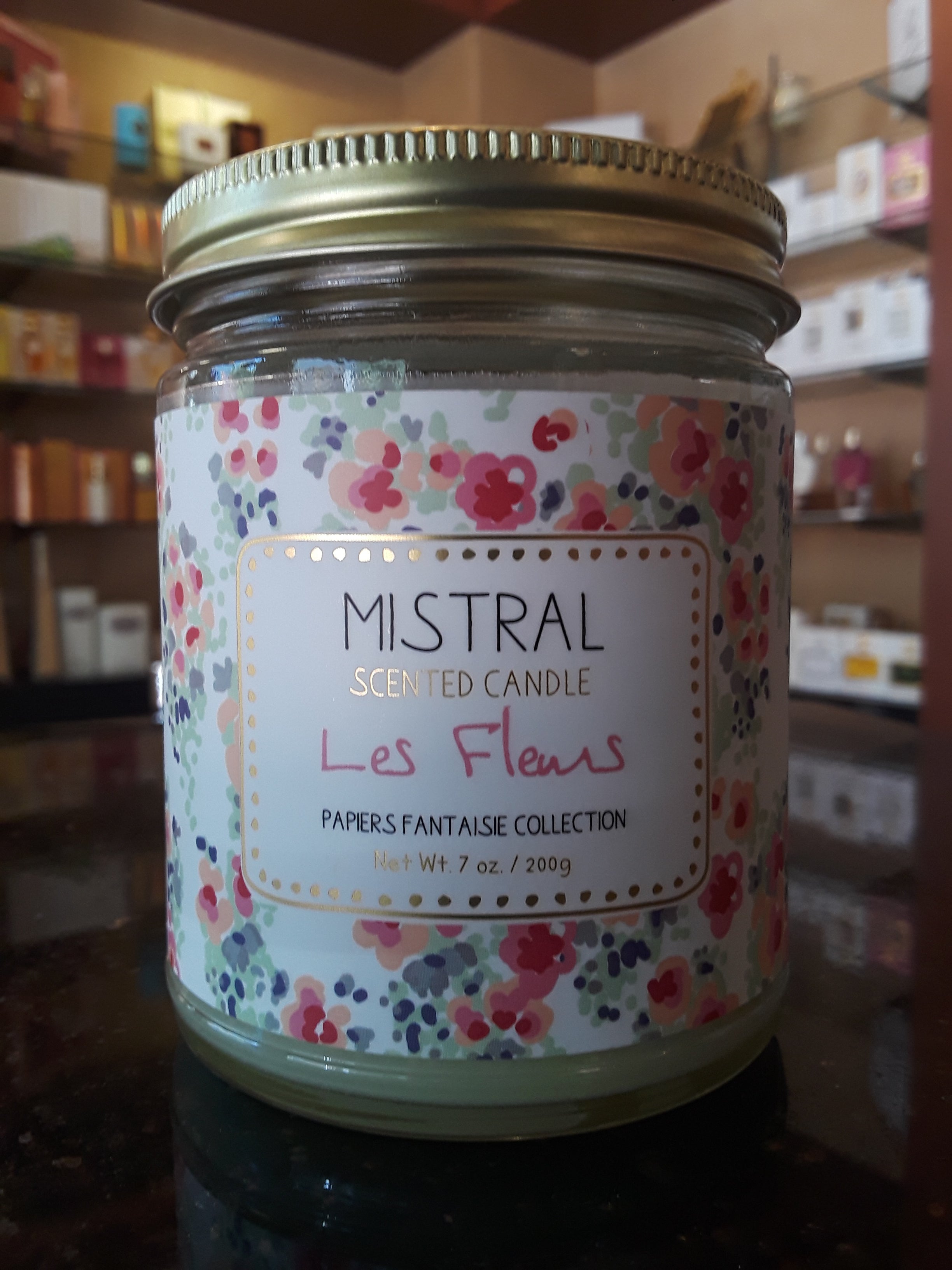 Les Fleurs candle