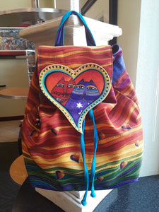 Hearts of the feline backpack