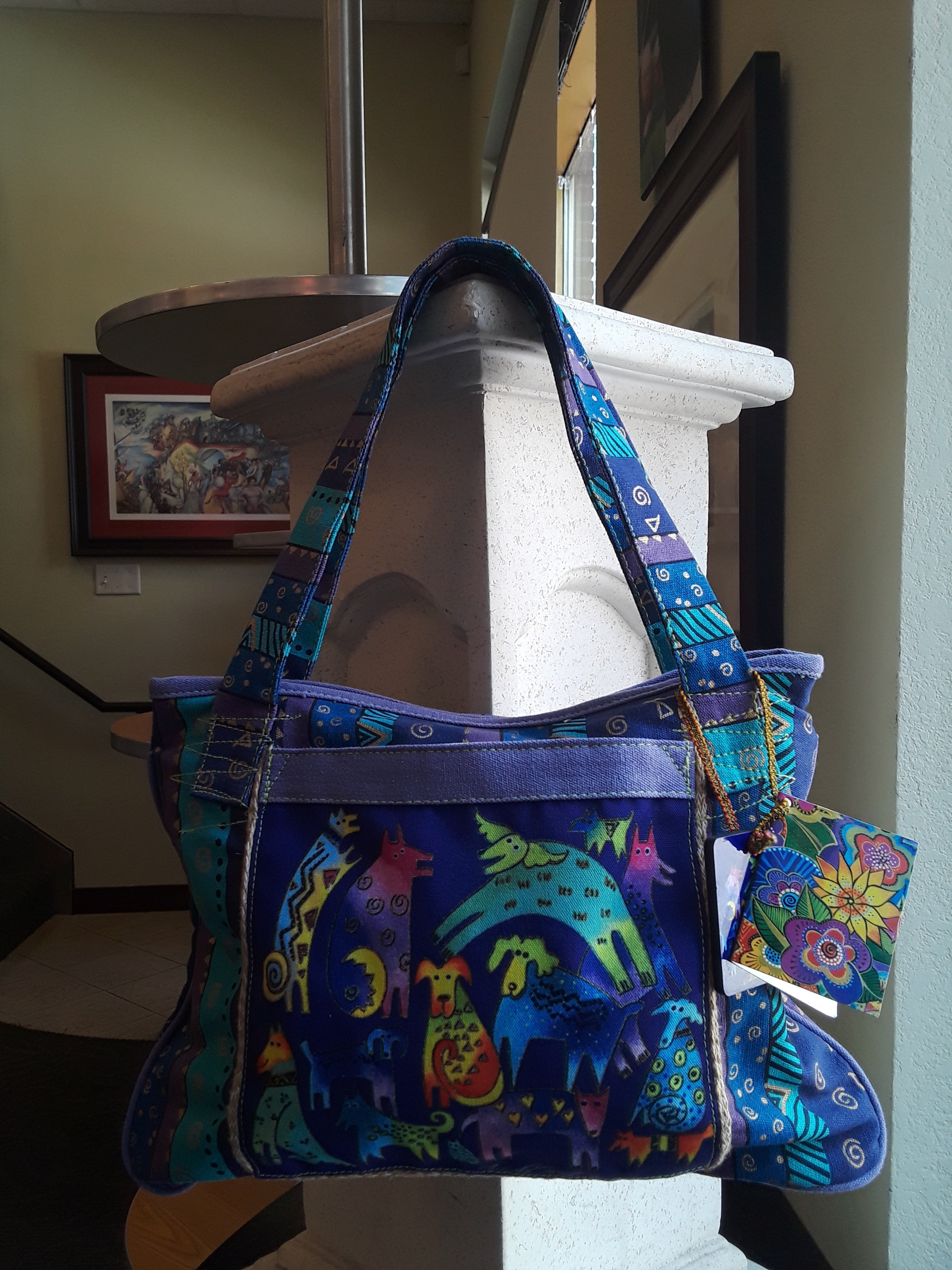 Mythical dogs medium tote