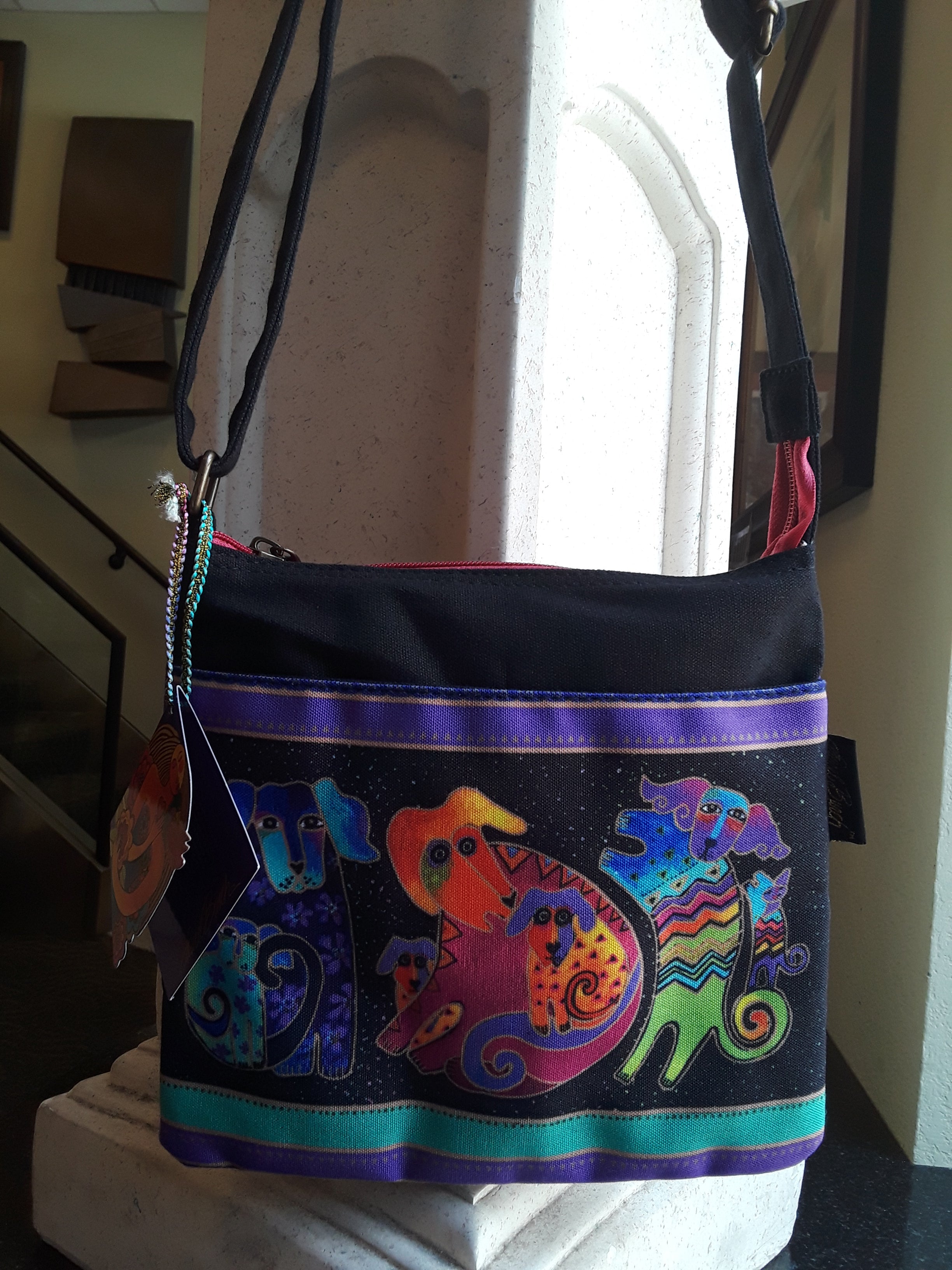 Dogs and doggies crossbody