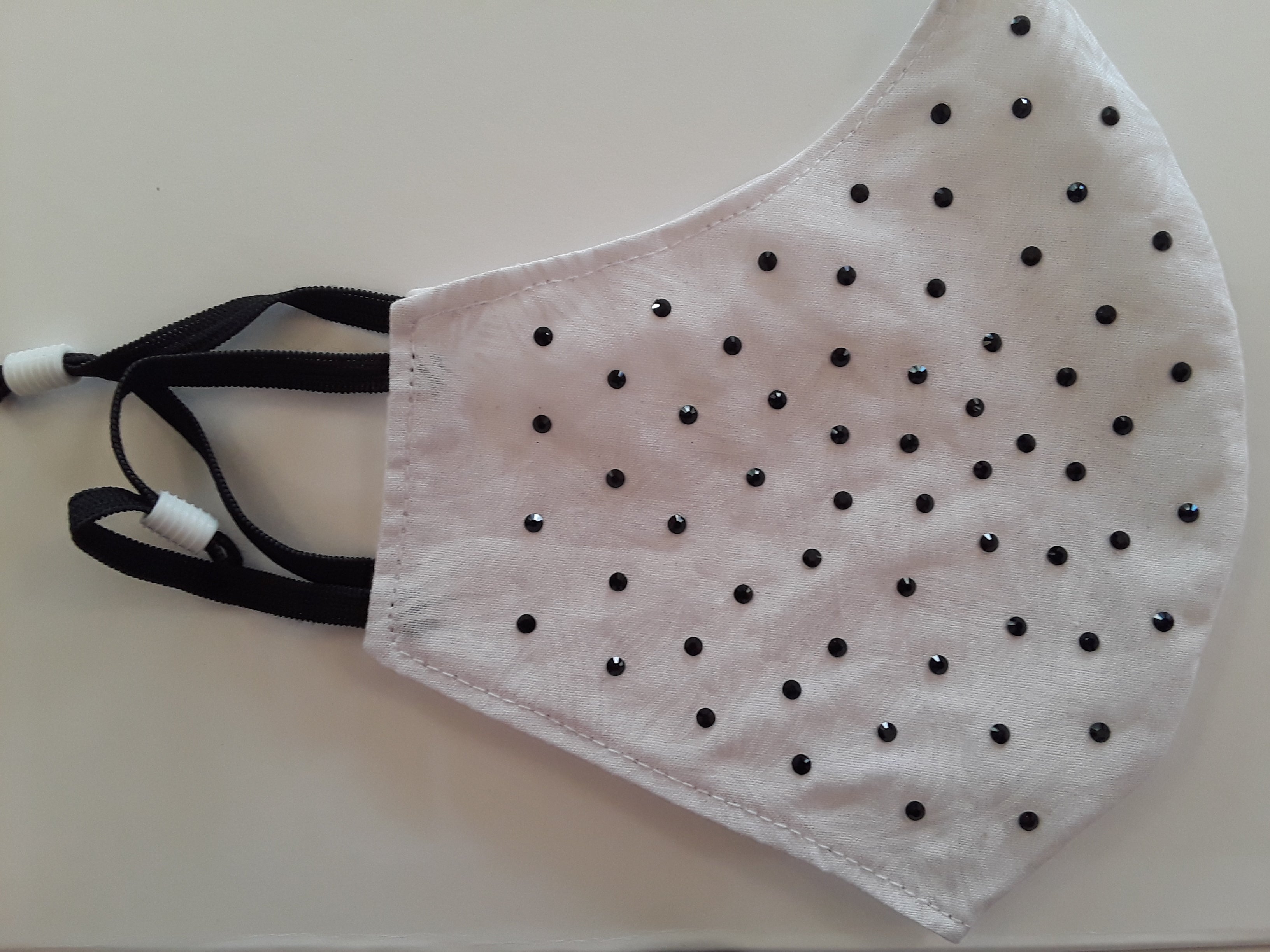 White/black embellishments