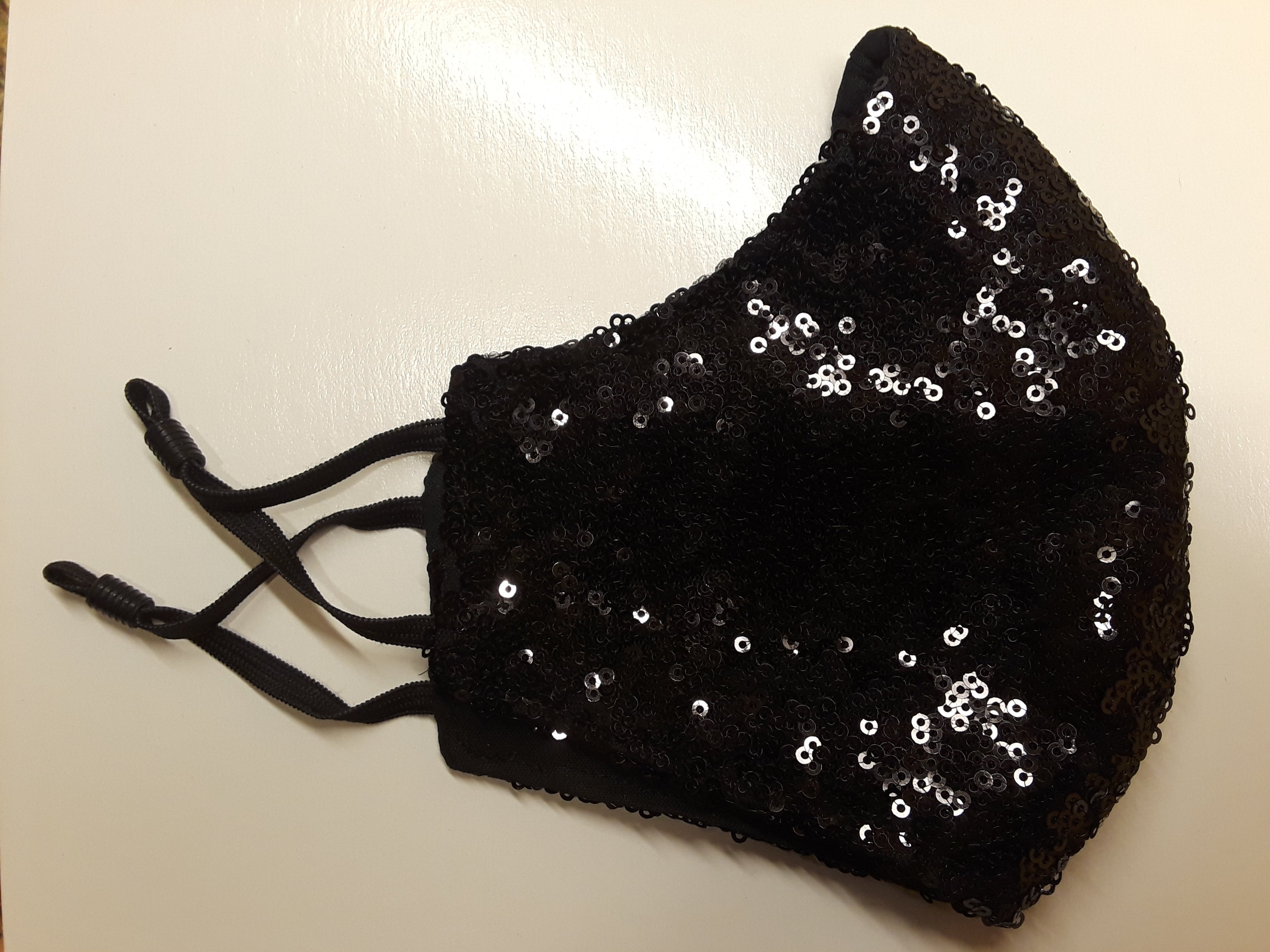 Black sequins